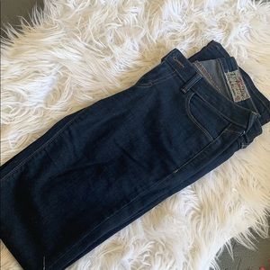 Straight leg jeans